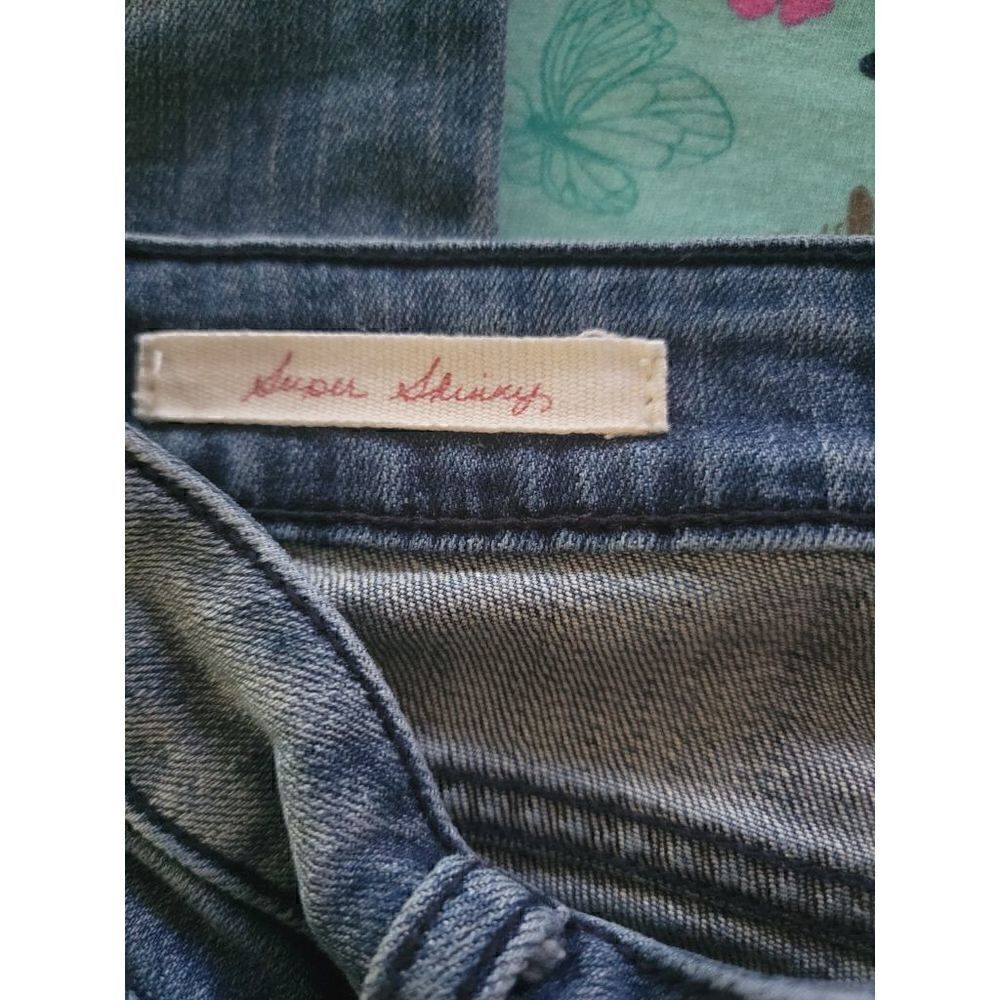 Decree Denim Distressed Skinny Jean - Picture 7 of 8